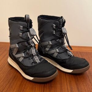 Merrell Kids Crush Waterproof Winter Snow Boots Warm insulated sz 1 boys girls